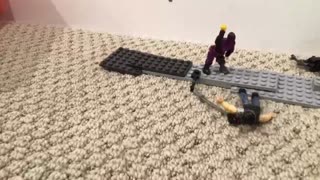 A cold pizza a (LEGO stop-motion)