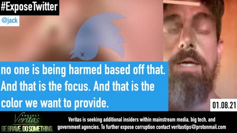 Archive - Jack Dorsey Promising to wiped out all conservative, since they succeeded in banning trump
