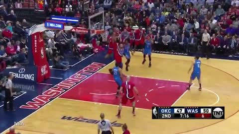 John Wall CLOWNS Russell Westbrook and Thunder with Between-the-Legs Dime & Blowout Win