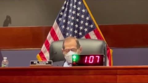 Jerry Nadler Falls Asleep During Garland Hearing
