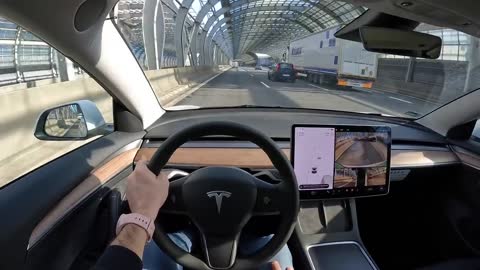 Tesla Model 3 POV Test Drive