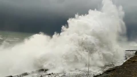 Rough Seas show how Powerful Mother Nature can be