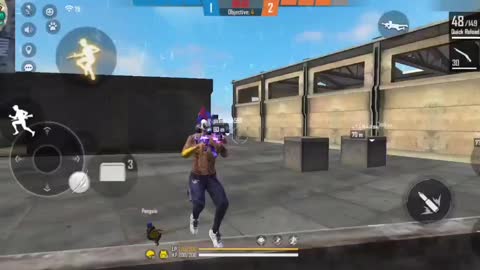 Quadra kill on freefire