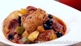 Keto Chicken & Chorizo Stew