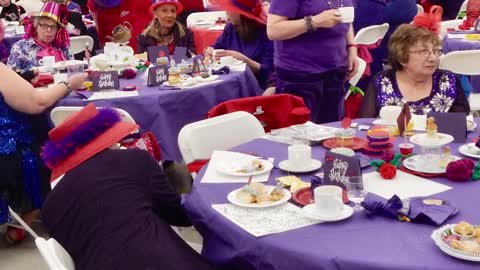 Madhatters tea with RedHat society. April 25 2018