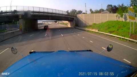 Integritytrucking LLC July 15, 2021 going over the Tappan Zee bridge.