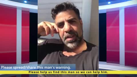 Man in Jerusalem Warns the World! Please help me find this man - Mirror