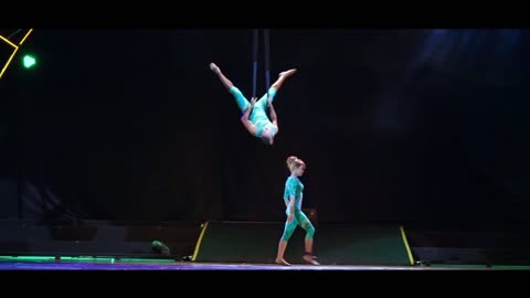 Aerial Circus Dance Indonesia || Fajar megat alang