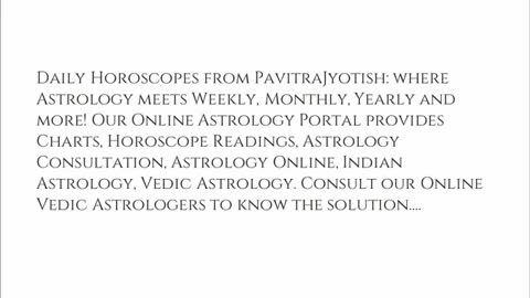 Astrology Horoscope