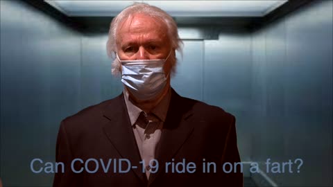 Can COVID-19 ride on a fart?