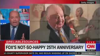 Fox News celebrates its 25th anniversary and Brian Stelter is one salty potato