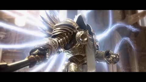 DIABLO 3 Tyrael Vs Imperius Archangel Battle Scene Cinematic 4K