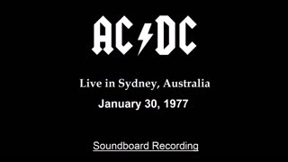 AC-DC - Live in Sydney, Australia 1977 (Soundboard)