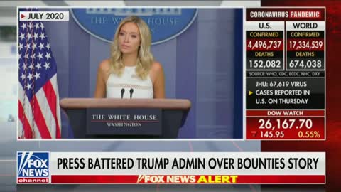 Kayleigh McEnany on Russian bounty story