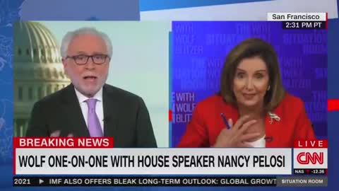 Pelosi Acts Like a Complete Lunatic During CNN Interview