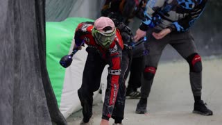 4K 60FPS Fast speedball game at Providence Indoor Paintball 4/30/2021