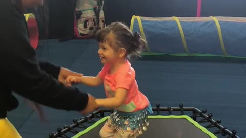 More from her tumbling class
