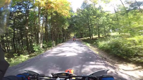 Beta 500 Allegheny National Forest Ride