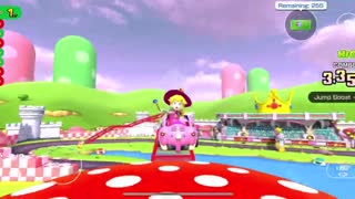 Mario Kart Tour - BaNaNa Parafoil Gameplay (Bowser vs. DK Tour Token Shop Reward)