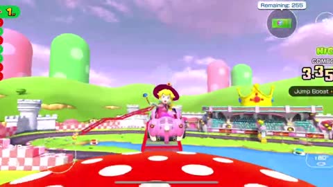 Mario Kart Tour - BaNaNa Parafoil Gameplay (Bowser vs. DK Tour Token Shop Reward)