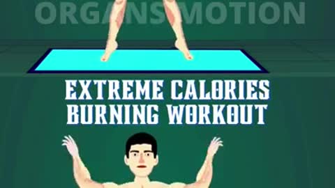 Extreme calories burning workout