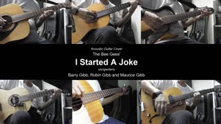 Guitar Learning Journey: Bee Gees's "I Started A Joke" cover with vocals