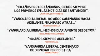 100 años Vanguardia Liberal