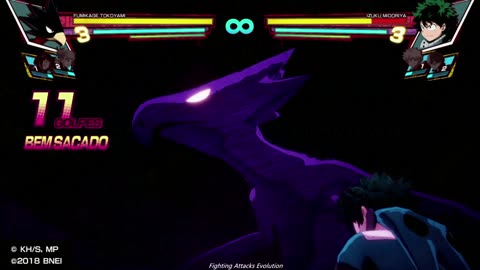 My Hero One's Justice - Fumikage Tokoyami super moves attacks