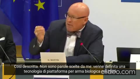 "Il Covid è un'arma batteriologica brevettata"