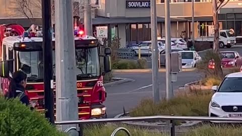 Car Engulfed in Flames at Cardinia Road Station Carpark