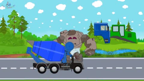Construction Vehicles and Special Equipment for Machines Educational Animated Series for kids