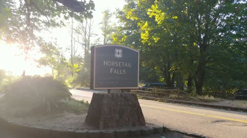 Horsetail Falls OR Autel Evo