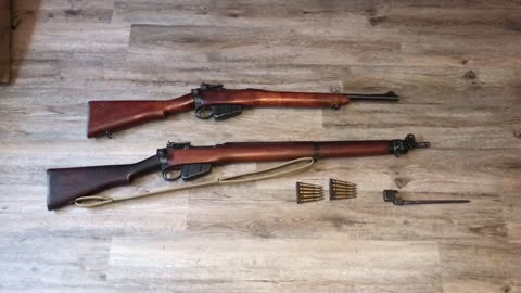 Lee Enfield No 4 MK1 rifles