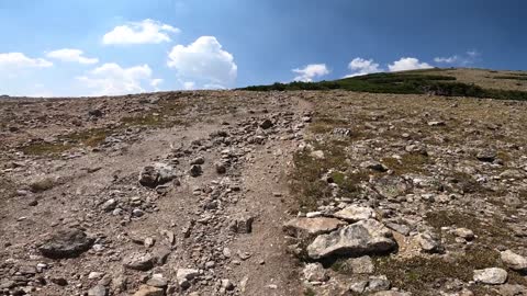 Eagles Nest Wilderness - Hiking loop over Buffalo Mountain from Frisco Colorado