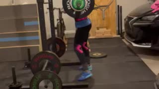 The wife lifts too