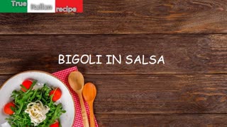 ENG - Bigoli in salsa