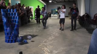 Creator Sets the World Record for Longest Stick Bomb