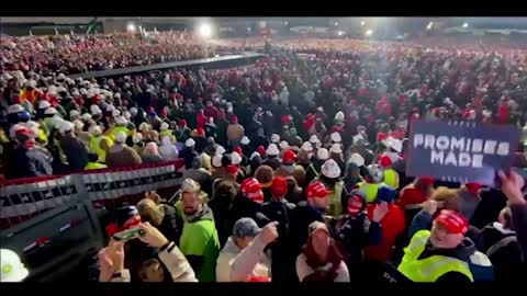 58,000 Trump Supporters In Butler, Pennsylvania (Republicans Out Registered Dems 21-1 2016-2020)