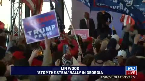 Lin Wood goes ballistic in Georgia: The cry of Freedom