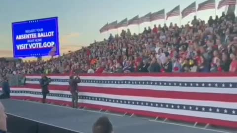 Star Spangled Banner - Trump Victory Rally Valdosta Georgia 12-05-2020