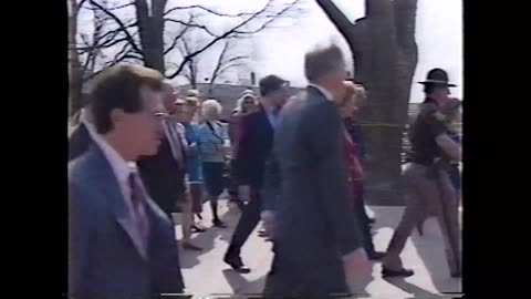 April 7, 1992 - WISH, WTHR & WRTV Reports on Margaret Thatcher's Indiana Visit