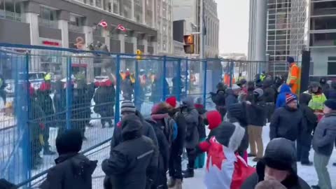 Police State Canada - Ottawa Barricades Feb 2022