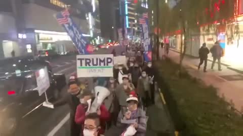 Japan:Trump Supporters Rally in Tokyo