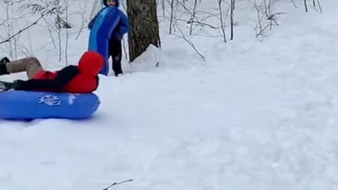 Boy takes out brother