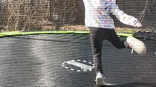 Trampoline kids trick moves