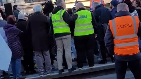 Irish trade unions have organised a solidarity march in Dublin today.