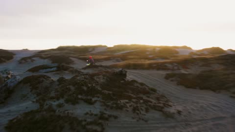 Astonishing Drone Footage of Drag race of Bikes