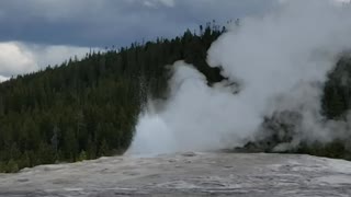 Old faithful goes off