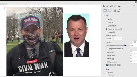 Peter Strzok disguised as MAGA "Insurrectionist" at the Capitol JAN06,2021