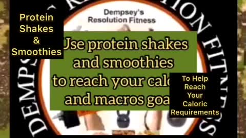 Using Protein Shakes and Smoothie to increase your caloric intake